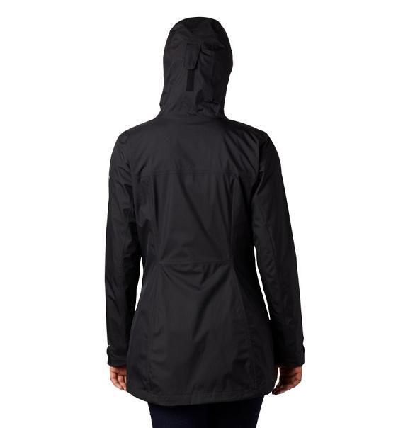 Columbia Splash A Little II Rain Jacket Black For Women's NZ28763 New Zealand